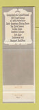 Matchbook Cover - Dearborn Inn Dearborn MI