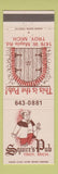 Matchbook Cover - Squire's Pub Troy MI