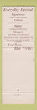 Matchbook Cover - Squire's Pub Troy MI