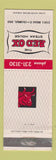 Matchbook Cover - Red Ox Steak House Columbus OH
