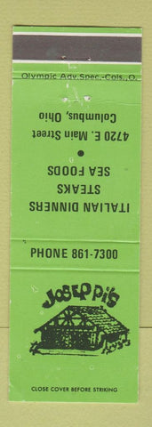Matchbook Cover - Joseppi's Italian Columbus OH restaurant WEAR