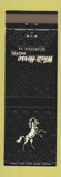 Matchbook Cover - White Horse Hotel Sellersville PA