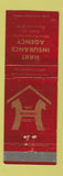 Matchbook Cover - Hart Insurance Agency Slidell LA WEAR