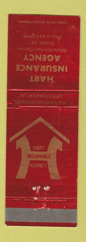 Matchbook Cover - Hart Insurance Agency Slidell LA WEAR