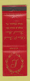 Matchbook Cover - Oliver Founds Funeral Home West Chester PA WORN