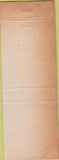 Matchbook Cover - Parkview Tavern Muskegon Heights MI pinup