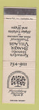 Matchbook Cover - Shaker Village Pleasant Hill KY WEAR