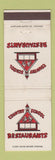 Matchbook Cover - Country School Restaurants Fried Chicken WEAR