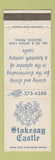 Matchbook Cover - Stokesay Castle Reading PA WEAR