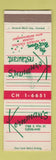 Matchbook Cover - Kornman's Restaurant Cleveland OH
