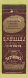 Matchbook Cover - Fettrow's Restaurant  Harrisburg PA Columbus OH
