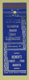 Matchbook Cover - Heinen's Grocery Food Markets Cleveland OH