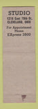 Matchbook Cover - John Kubacki Photographer Cleveland OH