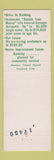 Matchbook Cover - Beloit State Bank WI