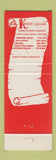 Matchbook Cover - Kings Cellar Hermosa Beach Hollywood Malibu CA WEAR
