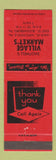 Matchbook Cover - Shotwell's Village Markets Bloomsburg Mifflinville PA