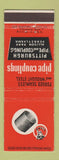 Matchbook Cover - Pittsburgh Pipe and Coupling Allison Park PA
