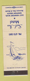 Matchbook Cover - Sail Inn Motel Newport Beach CA