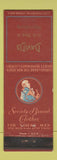 Matchbook Cover - Society Brand Men's Clothes David's Harrisburg PA