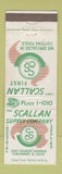Matchbook Cover - Scallan Industrial Supply Cincinnati OH