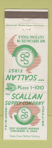 Matchbook Cover - Scallan Industrial Supply Cincinnati OH