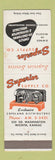 Matchbook Cover - Superior Supply Heating Cooling Wichita KS