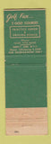 Matchbook Cover - Concord Hotel Kiamesha Lake NY
