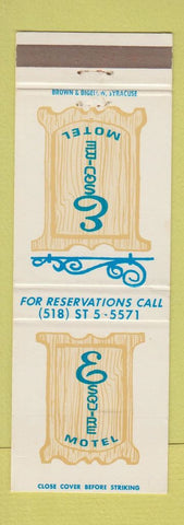 Matchbook Cover - Esquire Motel Troy Schenectady NY