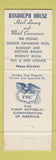 Matchbook Cover - Randolph House Syracuse NY