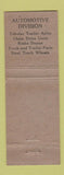 Matchbook Cover - Kay Brunner Steel Alhambra Los Angeles CA WEAR