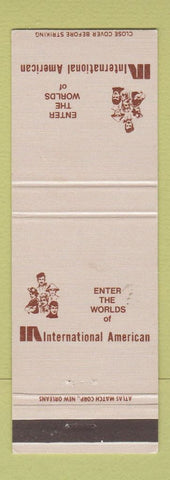 Matchbook Cover - International American Motor Inns Metairie LA