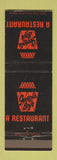 Matchbook Cover - Georgia Boy's Restaurant Aurora Littleton Colorado Colfax