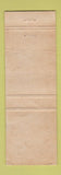 Matchbook Cover - Doc Carozza's La Paloma Restaurant WORN