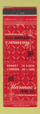 Matchbook Cover - Marmac's Prime Rib Restaurant Downey Lynwood CA WEAR
