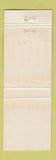 Matchbook Cover - Sea Level Inn and Restaurant Sea Level NC WEAR