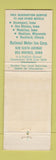 Matchbook Cover - Midtown Motor Inn Des Moines IA WORN