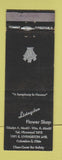 Matchbook Cover - Livingston Flower Shop Columbus OH