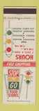 Matchbook Cover - Stop n Go Food Stores WI?