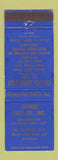 Matchbook Cover - Yankee Salt Cayuga Rock South Lansing NY WEAR