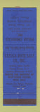 Matchbook Cover - Polar Chemical Cayuga Rock Salt Myers NY Lewiston ME WEAR