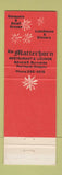 Matchbook Cover - The Matterhorn Restaurant Portland OR