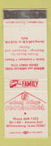 Matchbook Cover - Colony Village Restaurant Williamsburg OH