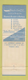 Matchbook Cover - Lawrence Leathers Peabody MA