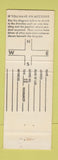 Matchbook Cover - Fenner's Rubber Stamps Fullerton PA LAVENDER