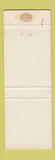 Matchbook Cover - Siesta Mattress Upholstery Holly Hill FL