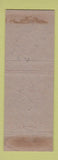 Matchbook Cover - Omar Products Columbus OH water softner cleaner