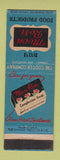 Matchbook Cover - Moon Rose Food Products Soap Cooter Chicago San Francisco