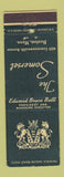 Matchbook Cover - Somerset Hotel Boston MA DD Bean WEAR