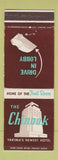 Matchbook Cover - Chinook Hotel Yakima WA
