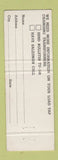 Matchbook Cover - Wagner Electric St Louis MO WEAR